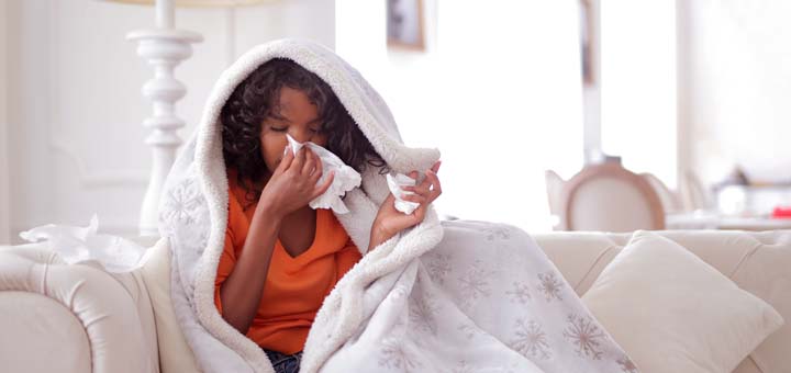 Níveis elevados de cortisol podem torná-lo suscetível a resfriados.