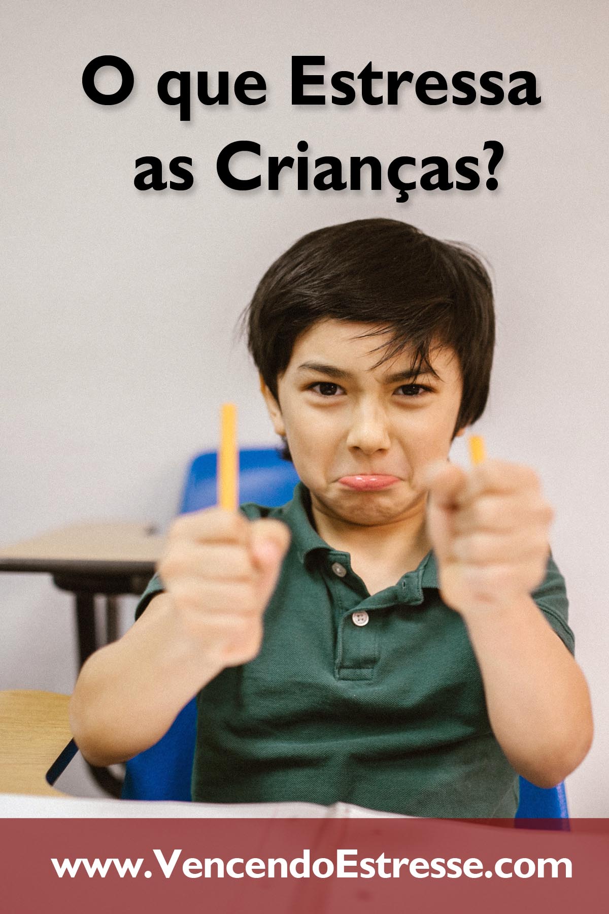 O que Estressa as Crianças?